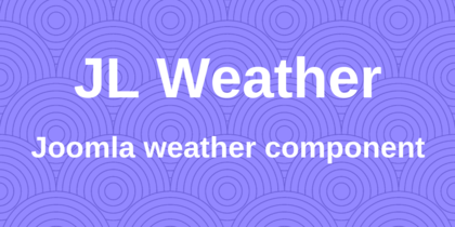 Погода для Joomla - JL Weather Погода для Joomla - JL Weather